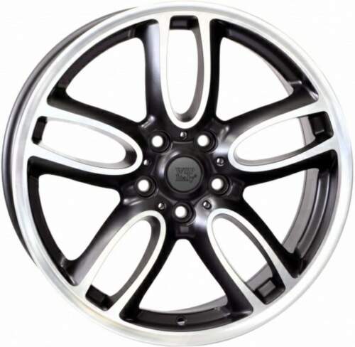 7.5x19 5x120 ET52 Wsp Amstel W1654 ( Replika Mini ) Dull Black