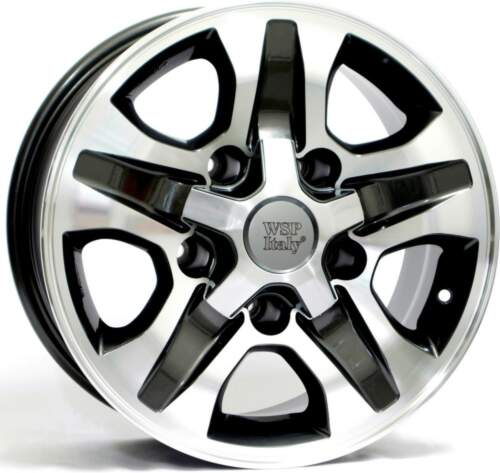 8x16 5x150 ET0 Wsp Ces W1751 ( Replika Toyota ) Anthracite Polished