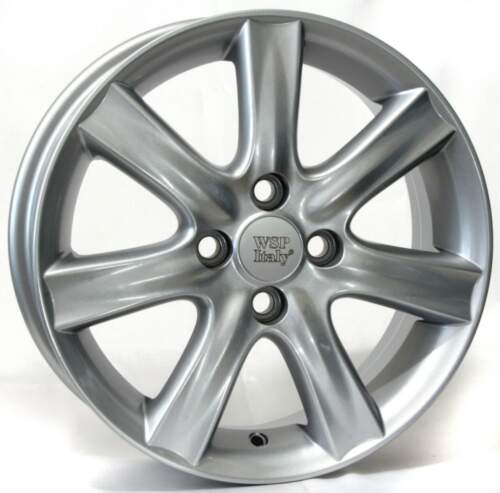 5.5x15 4x100 ET45 Wsp Ame W1757 ( Replika Toyota ) Silver