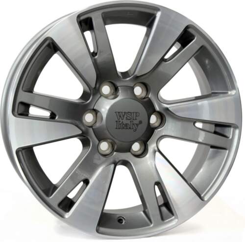 8.5x20 6x139.7 ET40 Wsp Venere W1765 ( Replika Toyota ) Anthracite Polished