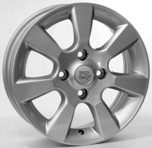 5.5x15 4x100 ET40 Wsp Tiida W1852 ( Replika Nissan ) Silver