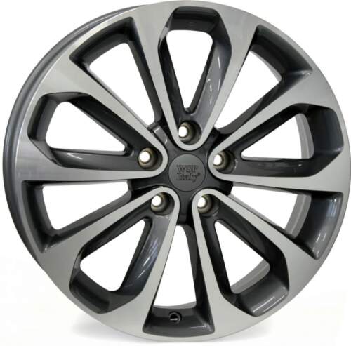 6.5x17 5x114.3 ET40 Wsp Vulture W1855 ( Replika Nissan ) Anthracite Polished