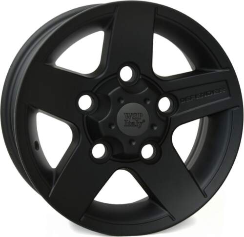 8x16 5x165 ET25 Wsp Mali W2354 ( Replika Land Rover ) Dull Black