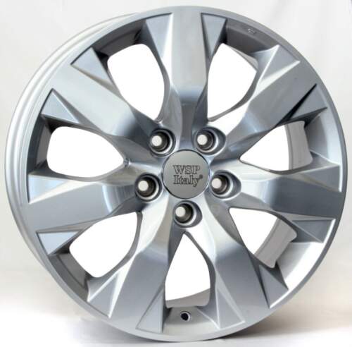 7.5x17 5x114.3 ET45 Wsp Hamada W2407 ( Replika Honda ) Silver