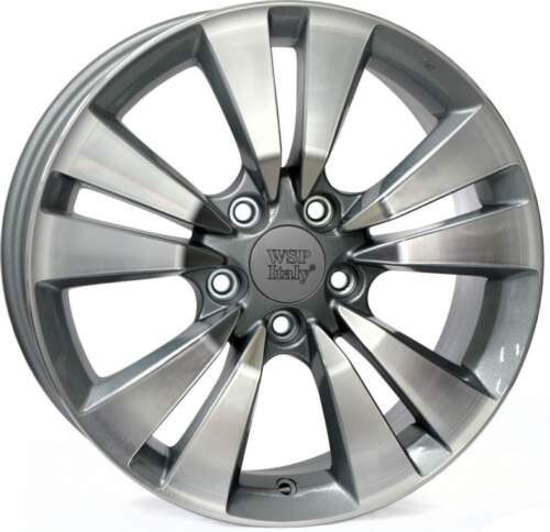 7.5x17 5x114.3 ET55 Wsp Bolzano W2409 ( Replika Honda ) Anthracite Polished