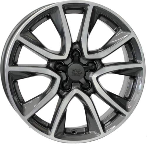 6.5x17 5x114.3 ET45 Wsp Gerda W2411 ( Replika Honda ) Anthracite Polished