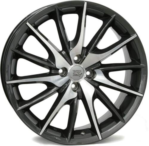 7x17 4x100 ET37 Wsp Mito W254 ( Replika Alfa Romeo ) Anthracite Polished