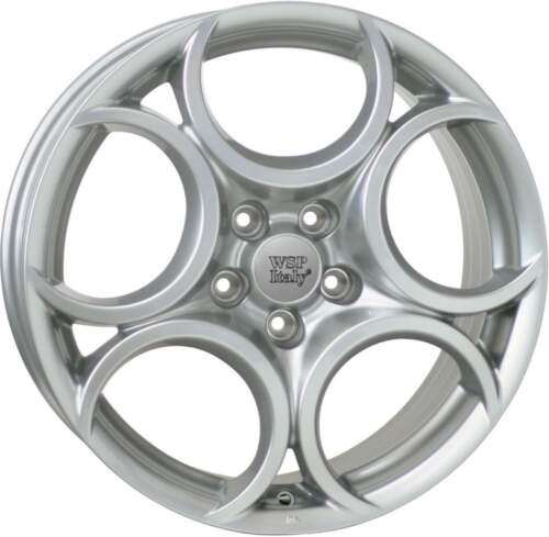 7.5x18 5x110 ET41 Wsp Romeo W257 ( Replika Alfa Romeo ) Silver