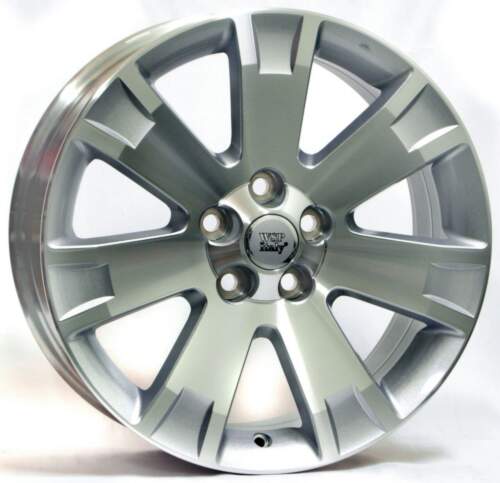8x19 5x114.3 ET38 Wsp Poseidone W3004 ( Replika Mitsubishi ) Silver Polished