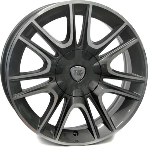 6x15 4x98 ET40 Wsp Riga W317 ( Replika Lancia ) Anthracite Polished