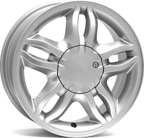 6x15 4x100 ET49 Wsp Bordeaux W3301 ( Replika Renault ) Silver