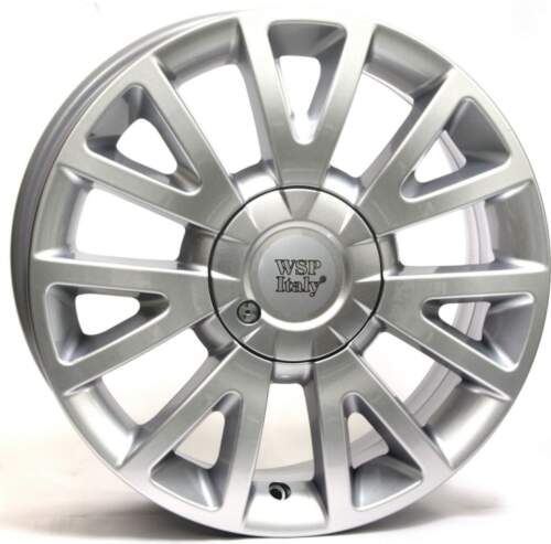 7x17 4x100 ET38 Wsp Assen W3303 ( Replika Renault ) Hyper Silver