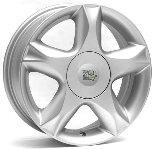 6x15 4x100 ET40 Wsp Nantes W3304 ( Replika Renault ) Silver