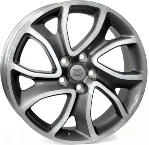7x18 5x114.3 ET38 Wsp Yonne W3404 ( Replika Citroen ) Anthracite Polished
