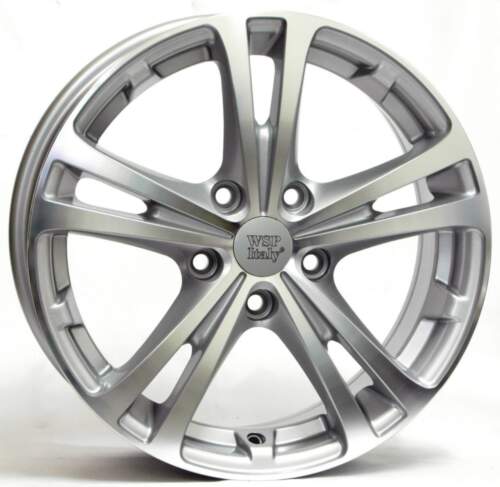 6.5x16 5x100 ET38 Wsp Danubio W3502 ( Replika Skoda ) Silver Polished