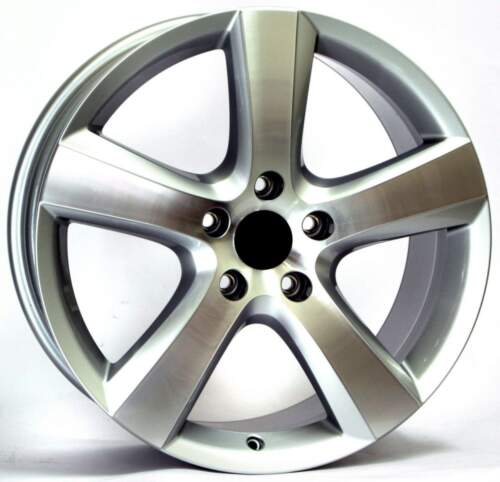 9x20 5x112 ET33 Wsp Dhaka Tiguan W451 ( Replika Volkswagen ) Silver Polished