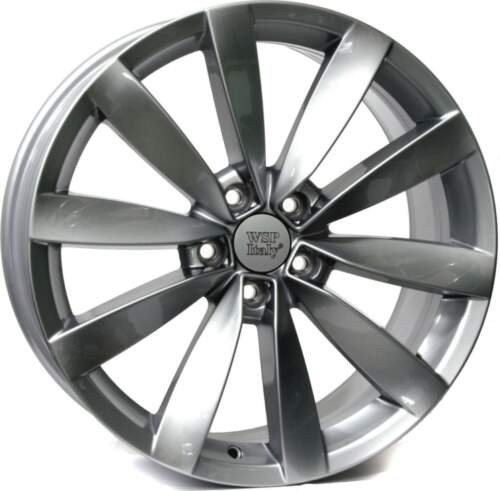 7.5x18 5x112 ET35 Wsp Rostock W457 ( Replika Volkswagen ) Silver