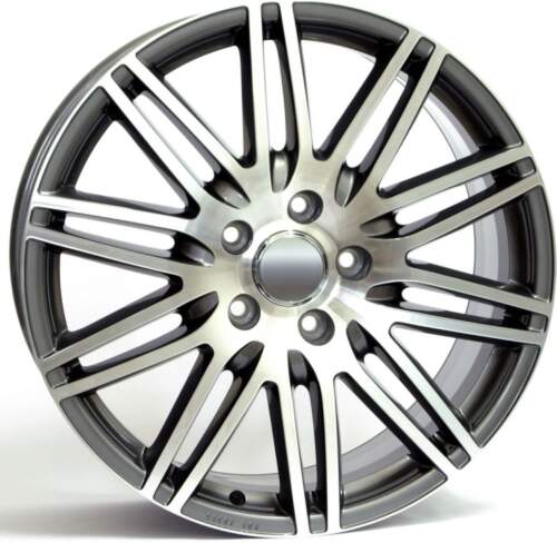 8.5x19 5x130 ET62 Wsp Q7 Alabama W555 ( Replika Audi ) Anthracite Polished