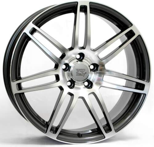 7.5x17 5x112 ET35 Wsp S8 Cosma Two W557 (replika Audi) Anthracite Polished