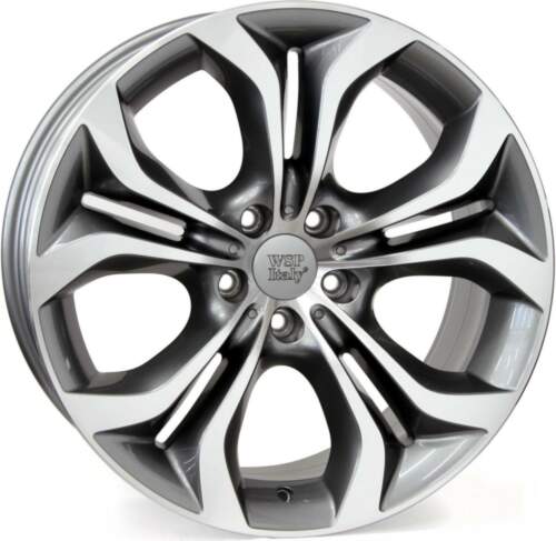 9x19 5x120 ET18 Wsp Aura W674 ( Replika Bmw ) Anthracite Polished