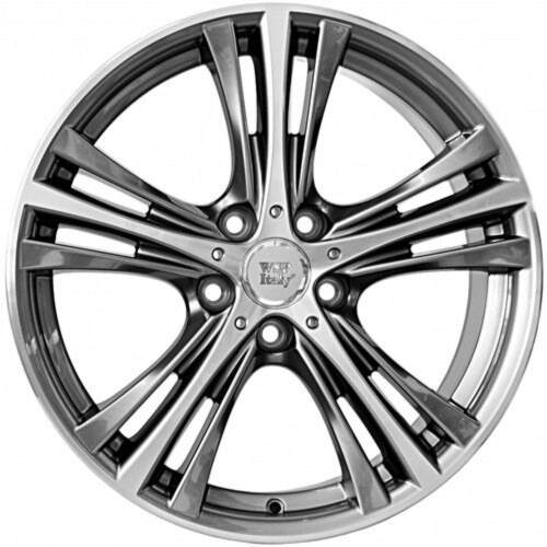 8x19 5x120 ET37 Wsp Ilio W682 ( Replika Bmw ) Anthracite Polished