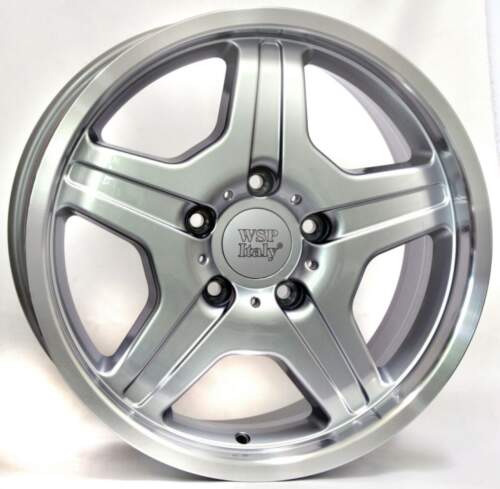 9.5x18 5x130 ET50 Wsp Matera W760 ( Replika Mercedes ) Polished Lip