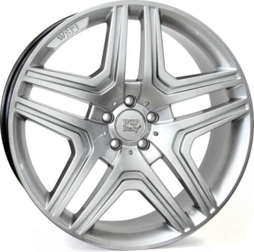 10x21 5x112 ET46 Wsp Nero W766 ( Replika Mercedes ) Hyper Silver