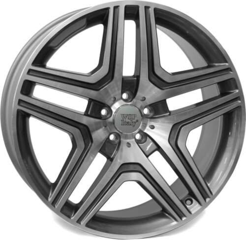 10x21 5x112 ET56 Wsp Nero W766 ( Replika Mercedes ) Anthracite Polished
