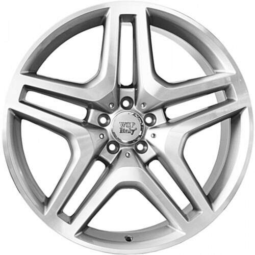 8.5x20 5x112 ET62 Wsp Ischia W774 ( Replika Mercedes ) Silver Polished